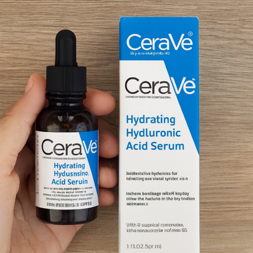 Cerave Hydrating Hyaluronic Acid Serum 30ml – Lightweight Face Serum For Intense Hydration, Smooth Skin Texture, And Long Lasting Moisture Retention