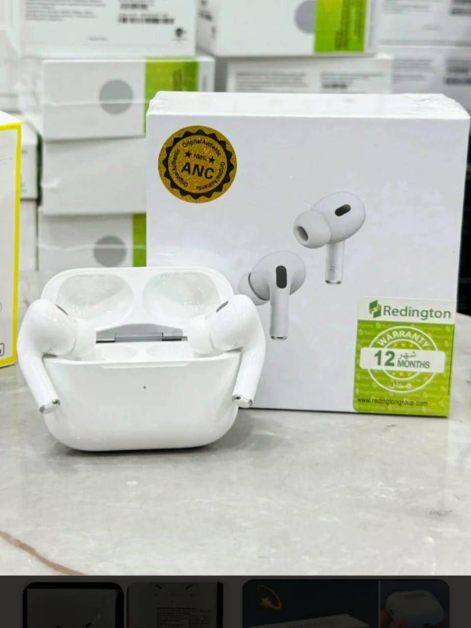 Airpods Pro Anc | Pro A % Quality | Active Noise Cancellation | Wireless Earbuds Bluetooth 5.0